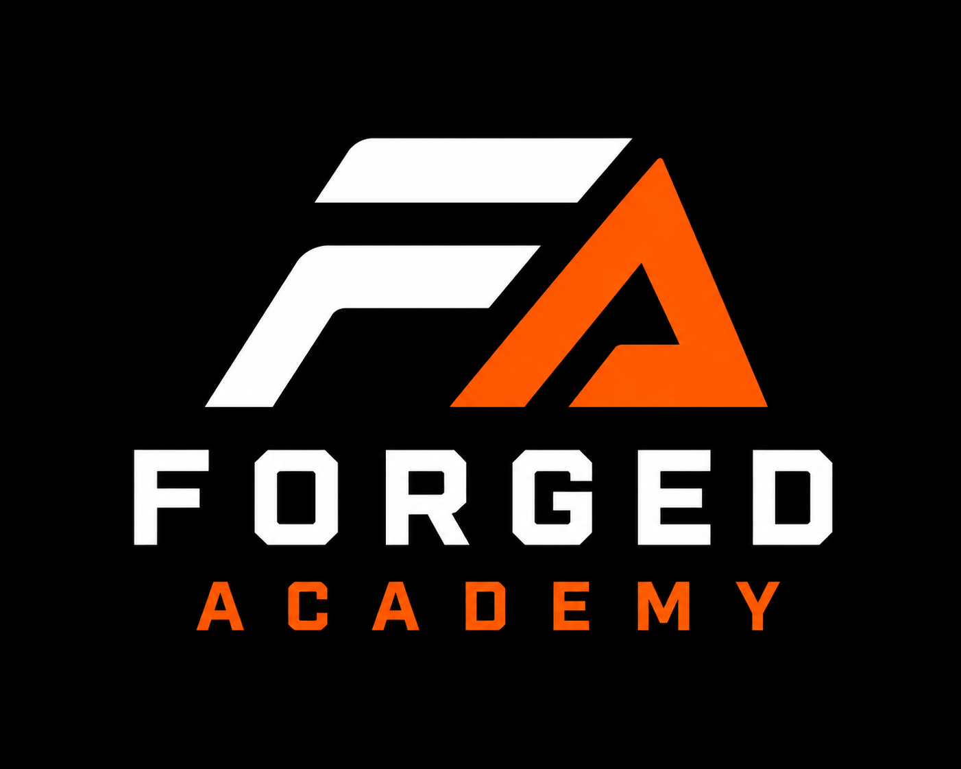 Forged Academy basketball training San Jose logo